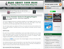 Tablet Screenshot of blogaboutyourblog.com